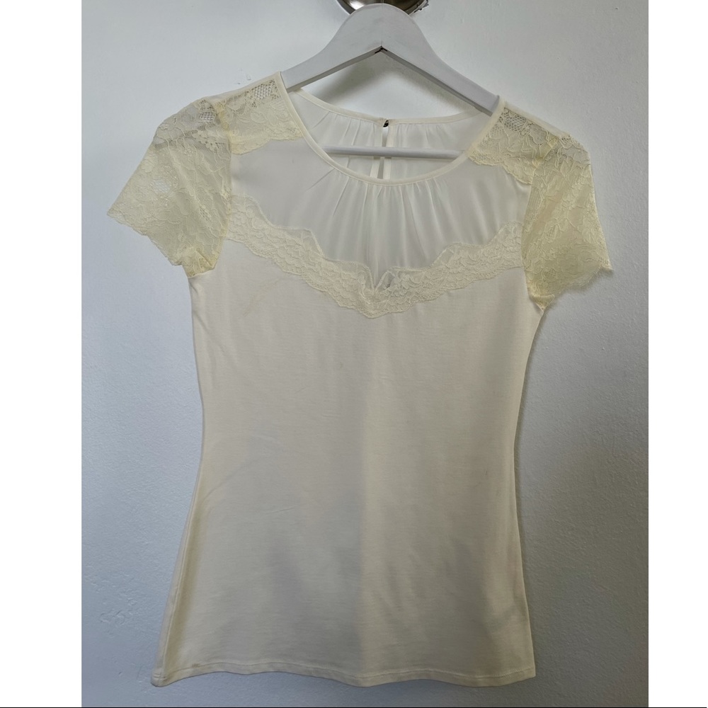 Express Lace\spandex top